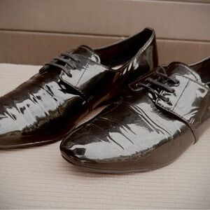 Prada Black Patent Leather Loafers